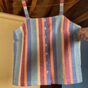 Vertical Striped Summer Tank